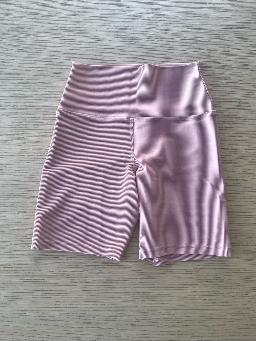 Beach Riot High-Waist Ribbed Bike Shorts - - Picture 2 of 5